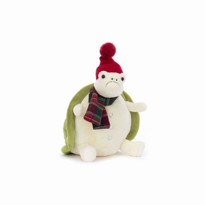 Jellycat Snowman Timmy Turtle New Zealand | JHLMN4076